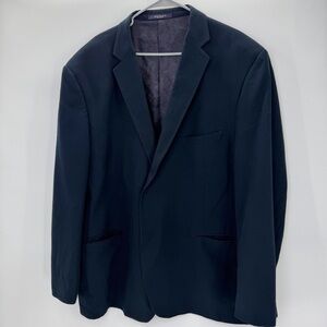 Adolfo Dark Blue Sport Coat